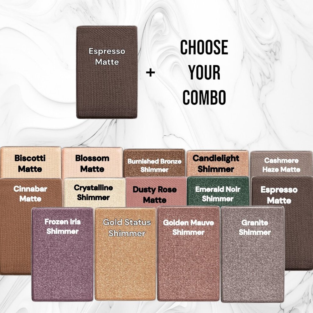Espresso Matte Chromafusion Eye Shadow - Bundle 2 - Choose Your Combo